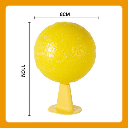 🚫🪰🦟Klebefalle Fruchtfliegen-Fangball mit Ständer LED- Ungiftig & Wiederverwendbar | Küche, Büro, Innenbereich