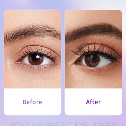 💖Wiederverwendbare magnetische Wimpern mit Applikator💯