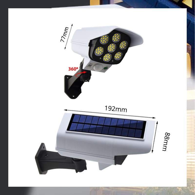 💡Kameraähnliches Solarlicht mit Bewegungsmelder