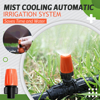 🌱 50% RABATT! 💧 Automatisches Sprühnebel-Bewässerungssystem – Nebelgekühlt, einstellbar & effizient – Perfekt für Pflanzen, Gewächshäuser & Terrassen 🌿