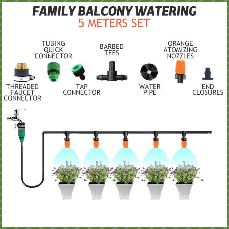 🌱 50% RABATT! 💧 Automatisches Sprühnebel-Bewässerungssystem – Nebelgekühlt, einstellbar & effizient – Perfekt für Pflanzen, Gewächshäuser & Terrassen 🌿