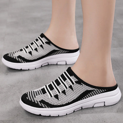 ✨2026 Neues Design✨🥿Bequeme und atmungsaktive Hausschuhe mit geschlossener Zehenpartie