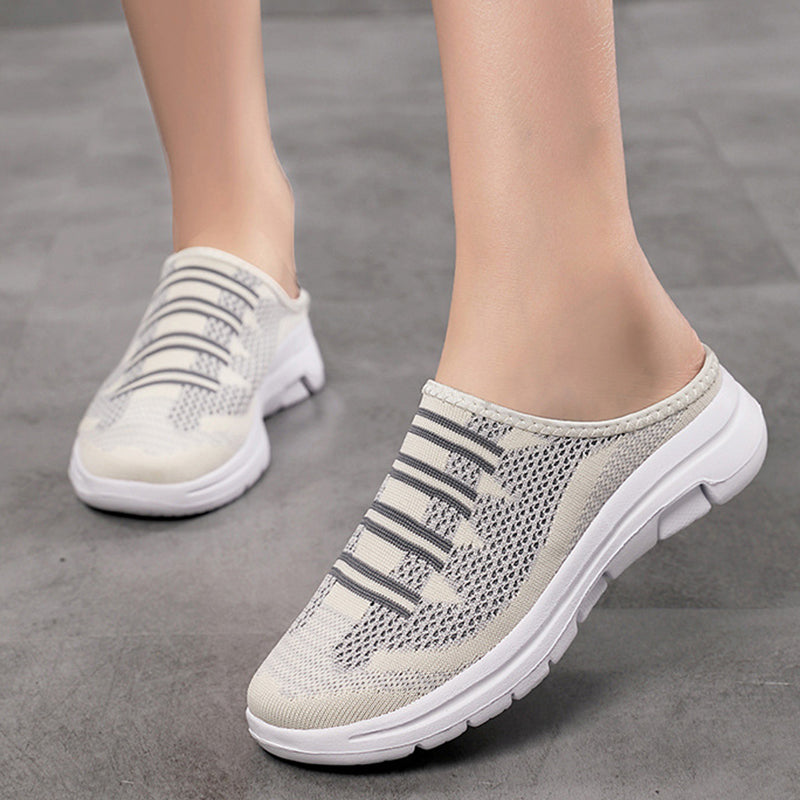 ✨2026 Neues Design✨🥿Bequeme und atmungsaktive Hausschuhe mit geschlossener Zehenpartie