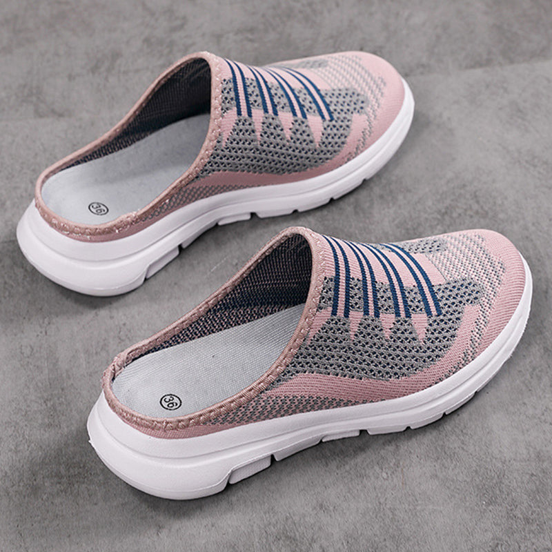 ✨2026 Neues Design✨🥿Bequeme und atmungsaktive Hausschuhe mit geschlossener Zehenpartie