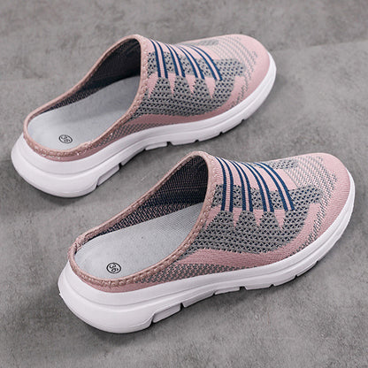 ✨2026 Neues Design✨🥿Bequeme und atmungsaktive Hausschuhe mit geschlossener Zehenpartie