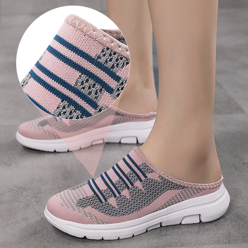 ✨2026 Neues Design✨🥿Bequeme und atmungsaktive Hausschuhe mit geschlossener Zehenpartie