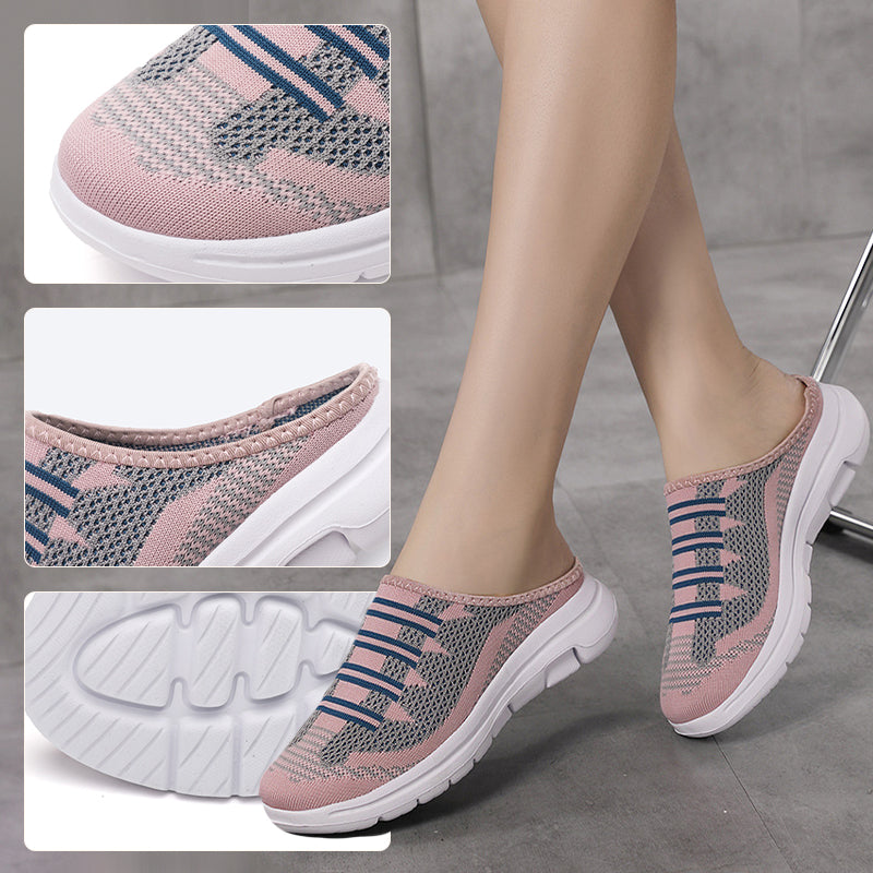 ✨2026 Neues Design✨🥿Bequeme und atmungsaktive Hausschuhe mit geschlossener Zehenpartie