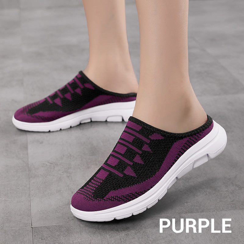 ✨2026 Neues Design✨🥿Bequeme und atmungsaktive Hausschuhe mit geschlossener Zehenpartie