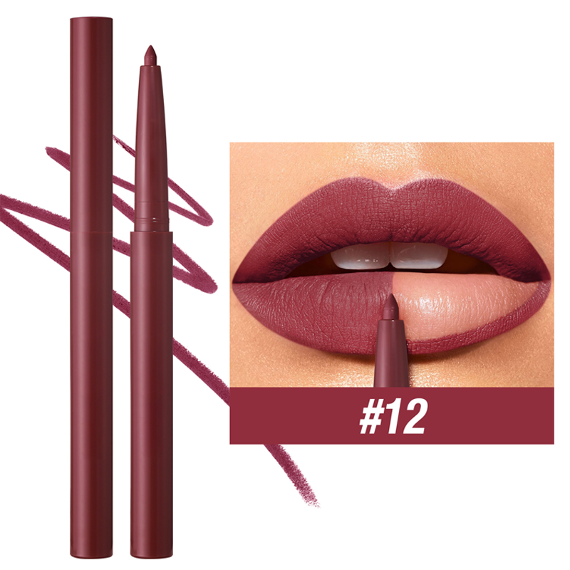🌸💐Wasserfestes Matte Lip Liner Set in 12 Farben