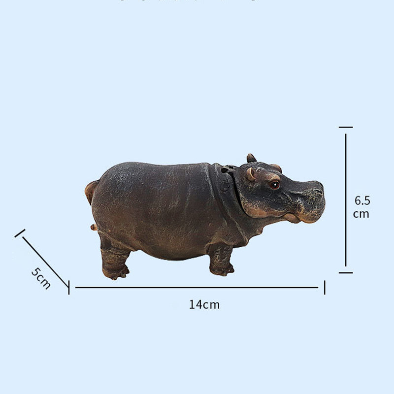 🌿Aquarium-Nilpferd-Blasendekoration💦