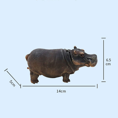 🌿Aquarium-Nilpferd-Blasendekoration💦