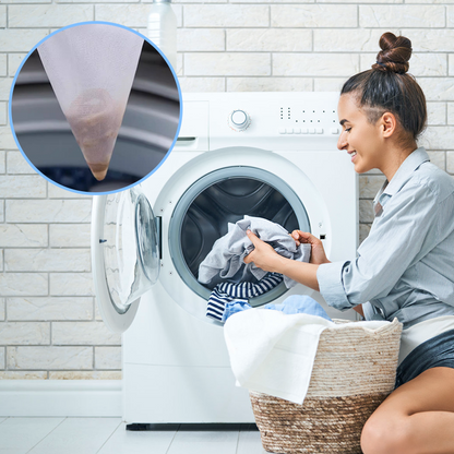 🏠✨Verbesserter Filterbeutel für Waschmaschinen zur Haarentfernung und Reinigung Schwimmende Wäscheball