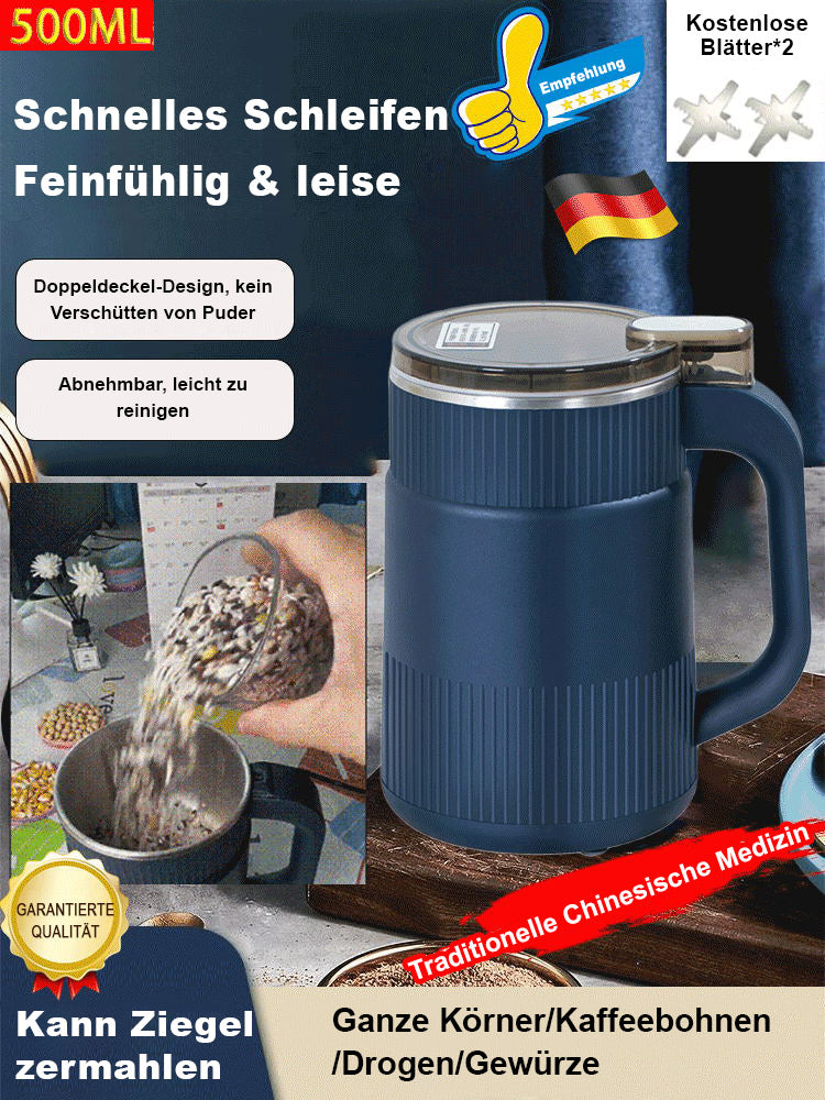 ⚙️ 55% RABATT! 🎉 Houshalts Getreidemühle – Kompakt, Leistungsstark & Einfache Reinigung 🌾📦