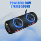 🔊🔥 50% RABATT! 2-in-1 Magnetischer Teilbarer Bluetooth-Lautsprecher – 20W Stereo-Sound, IPX5 wasserdicht, 24h Akku – Perfekt für Outdoor & Party 🎵💥