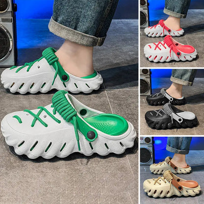 👟 🔥 Bequeme, Atmungsaktive Clogs für Herren – Leichte EVA-Sohle, Rutschfest & Perfekt für den Alltag 🏠