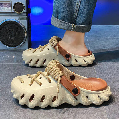 👟 🔥 Bequeme, Atmungsaktive Clogs für Herren – Leichte EVA-Sohle, Rutschfest & Perfekt für den Alltag 🏠