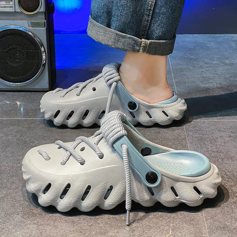 👟 🔥 Bequeme, Atmungsaktive Clogs für Herren – Leichte EVA-Sohle, Rutschfest & Perfekt für den Alltag 🏠