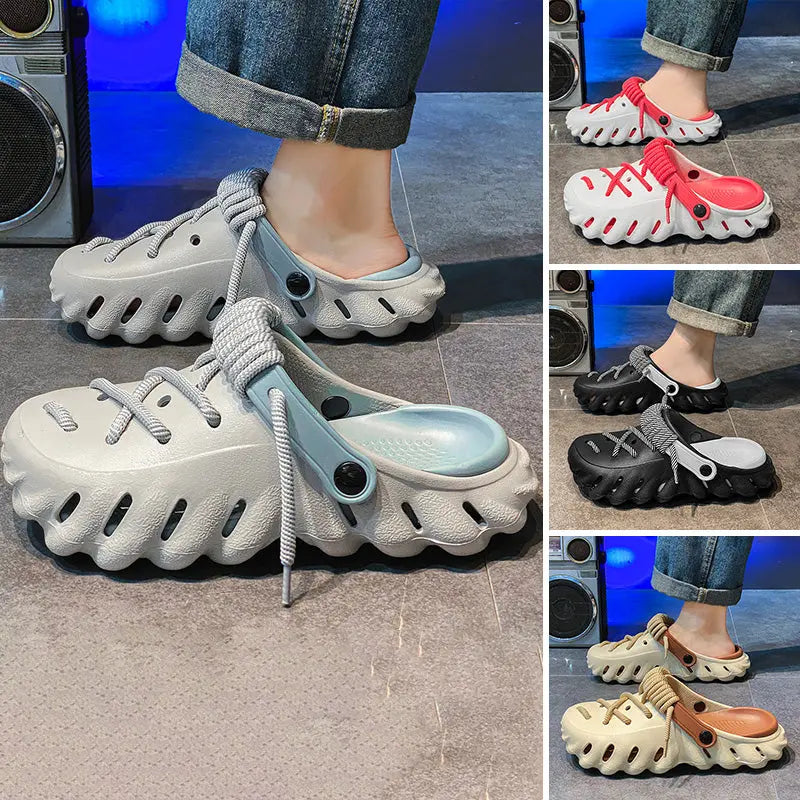 👟 🔥 Bequeme, Atmungsaktive Clogs für Herren – Leichte EVA-Sohle, Rutschfest & Perfekt für den Alltag 🏠