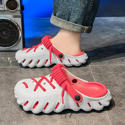 👟 🔥 Bequeme, Atmungsaktive Clogs für Herren – Leichte EVA-Sohle, Rutschfest & Perfekt für den Alltag 🏠