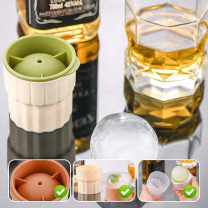 „Perfekte Eisbälle in 30 Minuten! ✨ Tragbarer Eisballmaker aus Silikon – Jetzt 50 % RABATT!“
