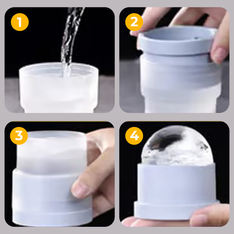 „Perfekte Eisbälle in 30 Minuten! ✨ Tragbarer Eisballmaker aus Silikon – Jetzt 50 % RABATT!“