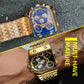 📢📢60 %  OFF !! ⏰Fashion Top Brand Men Watches