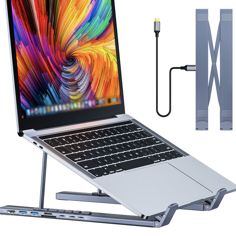 USB-C-Dockingstation-Laptopständer mit 4K HDMI
