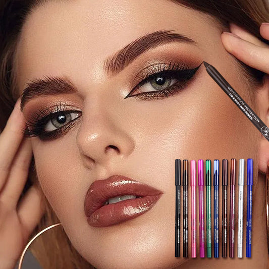 📢📢50 % RABATT !! ⏰💕10 STÜCK Farbige Eyeliner-Gelstifte