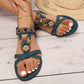 ✨ Flache Damen-Sandalen – Rund zulaufende Zehenpartie und atmungsaktiv