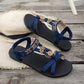 ✨ Flache Damen-Sandalen – Rund zulaufende Zehenpartie und atmungsaktiv