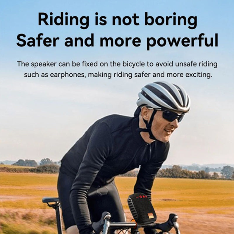 🔈🚲Bluetooth-Sportlautsprecher für Fahrräder – IPX5 wasserdicht, TWS & MicroSD-Kartenunterstützung 🚴‍♂️🔊