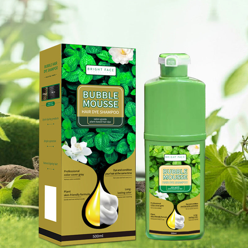 Pflanzliche Schaumhaarfarbe – sanft zur Kopfhaut, langanhaltende Farbe & fruchtiger Duft – einfache Heimanwendung 🌿✨