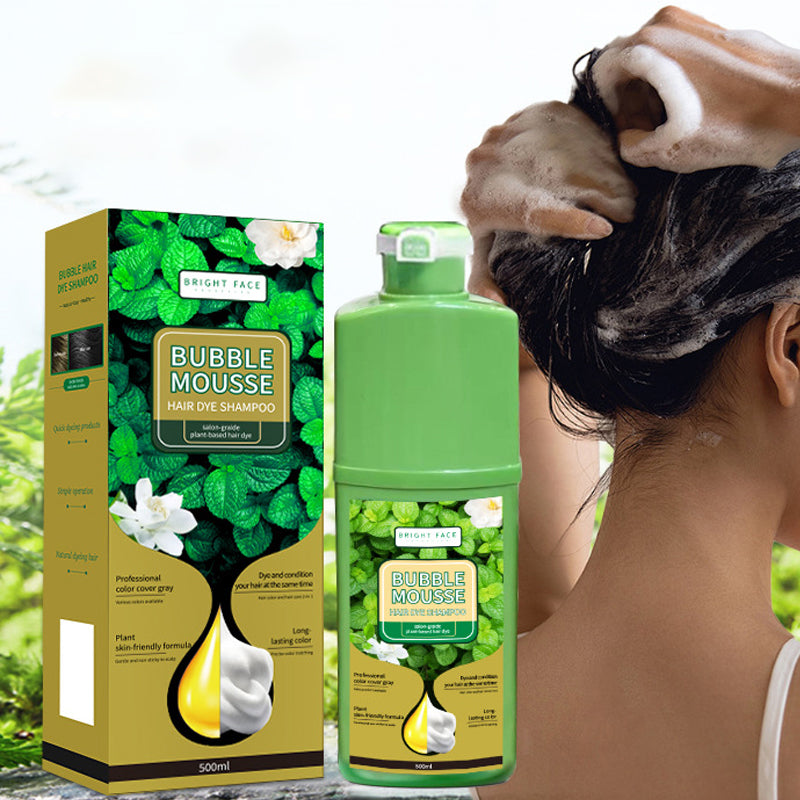 Pflanzliche Schaumhaarfarbe – sanft zur Kopfhaut, langanhaltende Farbe & fruchtiger Duft – einfache Heimanwendung 🌿✨