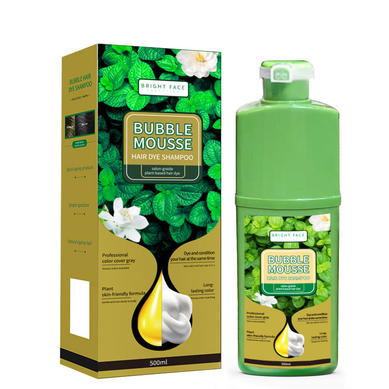 Pflanzliche Schaumhaarfarbe – sanft zur Kopfhaut, langanhaltende Farbe & fruchtiger Duft – einfache Heimanwendung 🌿✨