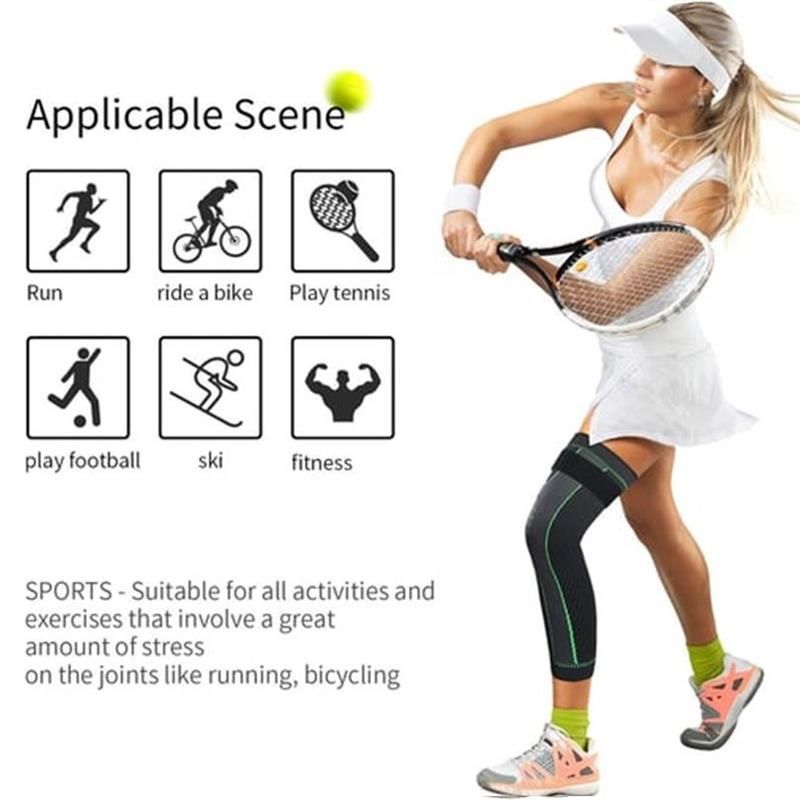 🦵✨ Turmalin-Akupressur-Kniebandage mit Selbstheizfunktion - Infrarot-Therapie & Verstellbarer Halt für Gelenkschmerzlinderung 🔥💎