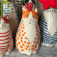 Handgemaltes keramisches Katzen-Blumenvasen-Set🐱