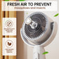 🎊Sommeraktion: 50 % Rabatt und versandkostenfrei🌀✨Motor Standventilator, 20dB sehr leiser Ventilator, 30m Wurfweite, 2465m³/h Luftvolumen, Fan mit Fernbedienung & Kühlung