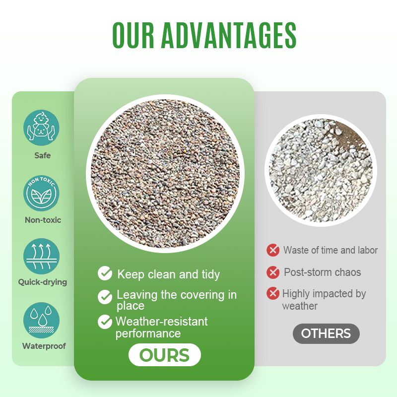 🔥Schnelltrocknender, klebriger Landschaftskleber