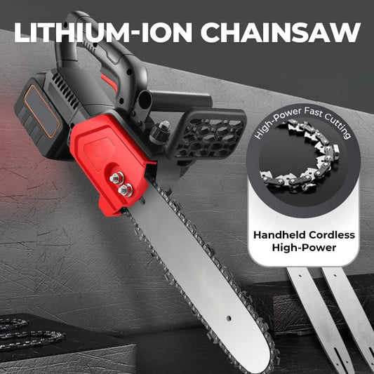 🪚 Sonderangebot für nur 119,99 €!!! 🔥 Tragbare Hochleistungs-Kettensäge mit Lithium-Ionen-Akku – Kabellos, Kompakt & Ideal Für Schneidarbeiten 🔋 Kostenloses Werkzeugset 🎁