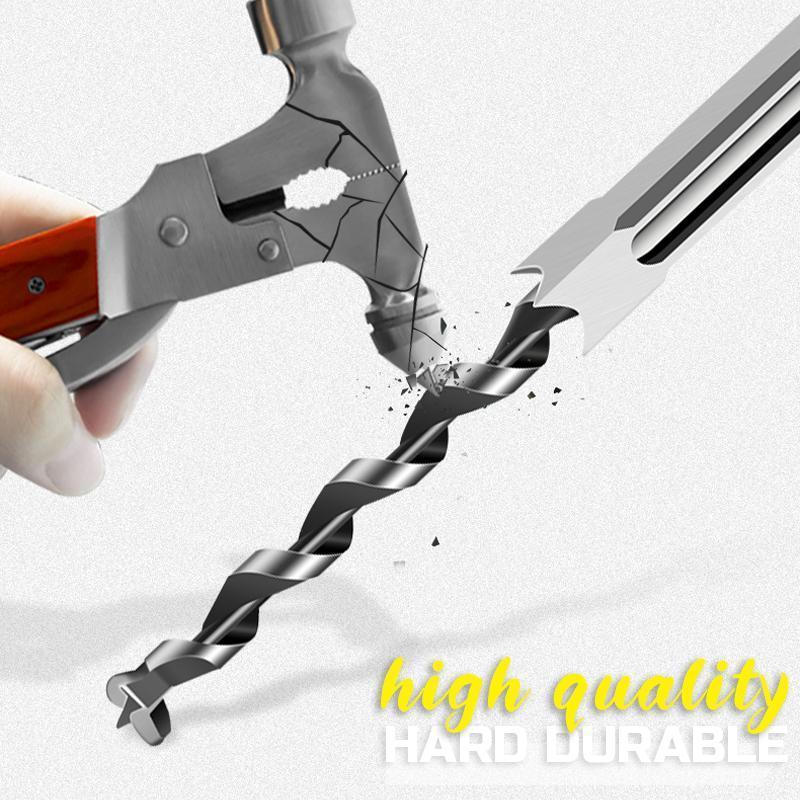 Quadratlochbohrer-Holzbearbeitungswerkzeug-Set mit Schlangenbohrer und Mortise-Meißel