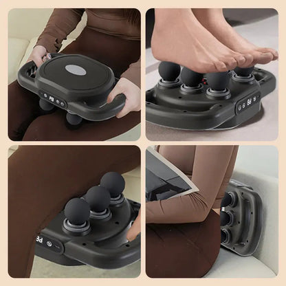 ✨ Professionelle Massagepistole mit 12 Köpfen – Tiefenentspannung für Muskeln & Gelenke | Leise & Tragbar | Typ-C-Schnellladung 🚀
