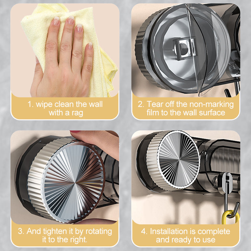 🧹Robuste, wandmontierte Inline-Staubsaugerhaken – Jetzt 2 kaufen & 1 GRATIS sichern! 🛠️📦