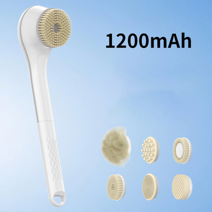 ✨Elektrische Badebürste mit langem Griff zum Peeling