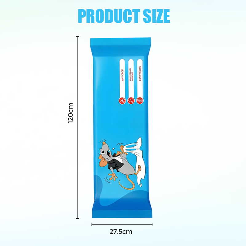 1,2 m große transparente Mausefalle