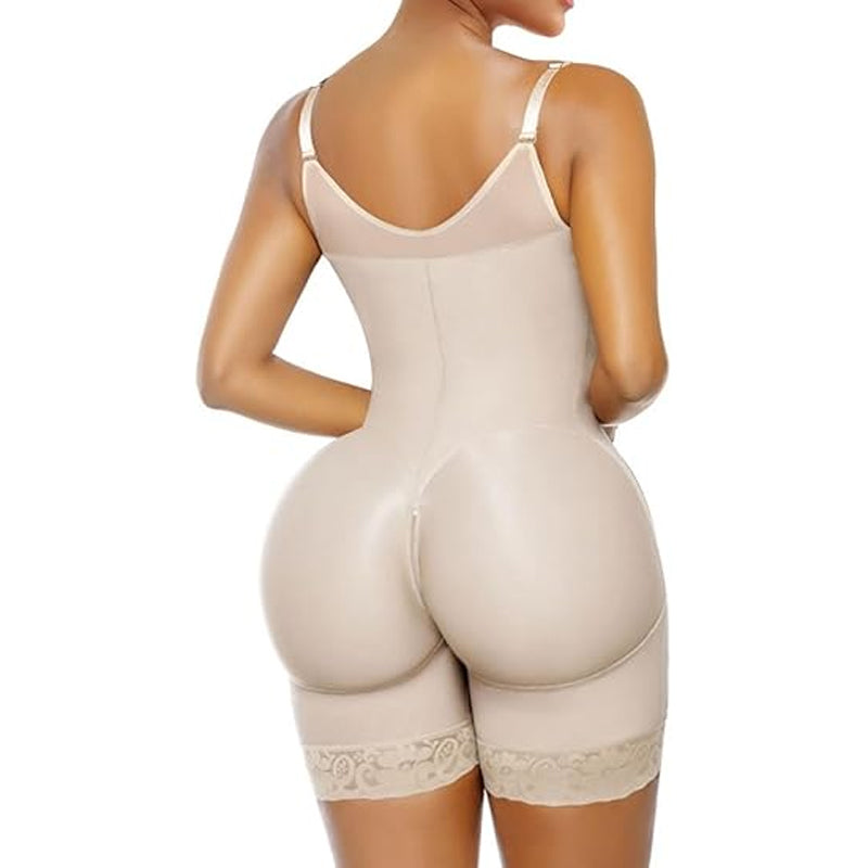 💗 50% RABATT! 🍑 Damen-Bodysuit mit Bauchkontrolle & Po-Lifting – Nahtlose Formung, Atmungsaktiv & Unsichtbar unter Kleidung ✨