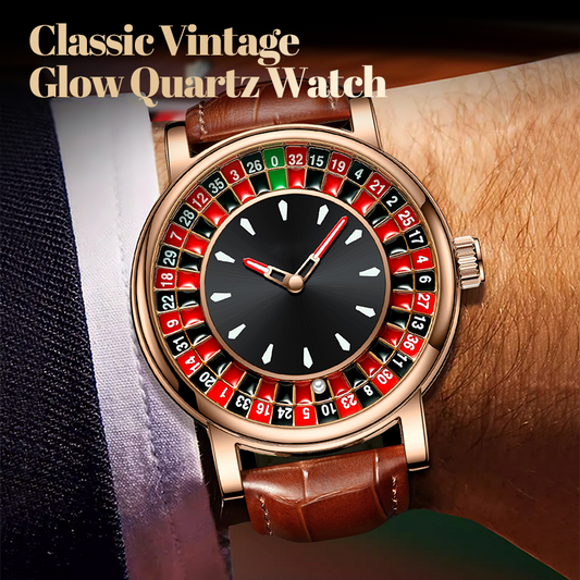 ⏳Zeitlich begrenztes Sonderangebot⏰Klassische Vintage-Quarzuhr mit Leuchtanzeige⌚