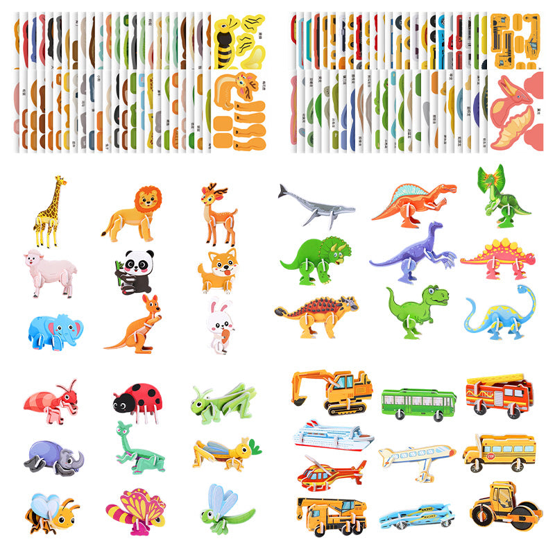 Lernpuzzle 3D für Kinder
