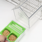 🐦🥰Frisches Gadget für Vögelhalter✨Ausziehbarer externer Papageienfutterspender