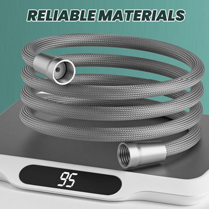 ✨ Verbesserter Geflochtener Duschschlauch – Hochdruckfest & Verwicklungsfrei!