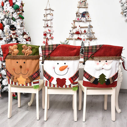 🎄Weihnachts-Sale 50% Rabatt🎄🔥Süße Weihnachts-Stuhlhussen🔥